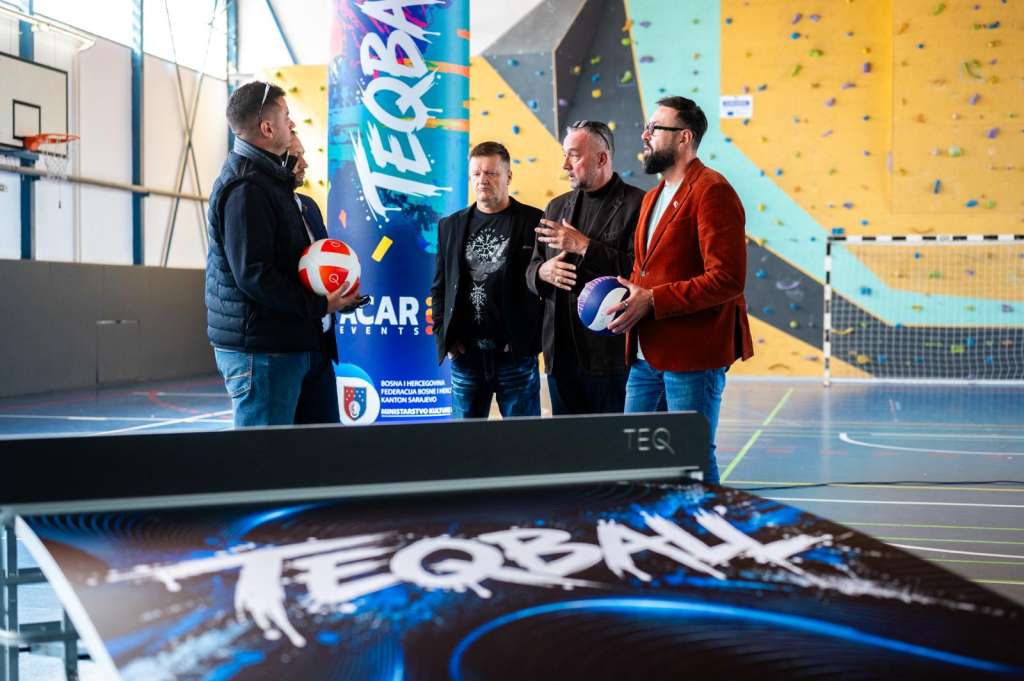 Teqball stiže u škole i fakultete u Sarajevu: Više od 20 stolova za mlade