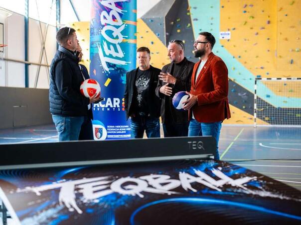 Teqball stiže u škole i fakultete u Sarajevu: Više od 20 stolova za mlade