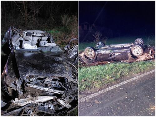 Teška nesreća kod Kotor Varoši, vatrogasci sjekli vozilo da izvuku stradalog