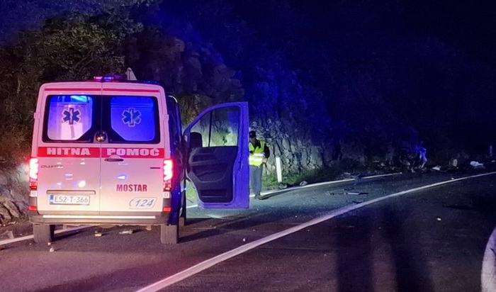 Teška nesreća kod Mostara: Dvije osobe poginule