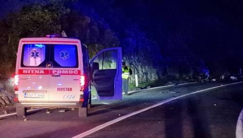 Teška nesreća kod Mostara: Dvije osobe poginule