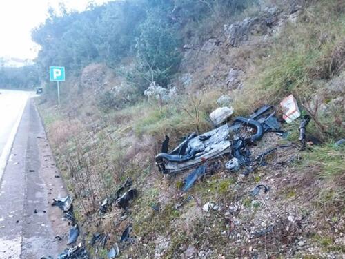 Teška nesreća na putu Bar - Ulcinj, tri osobe poginule