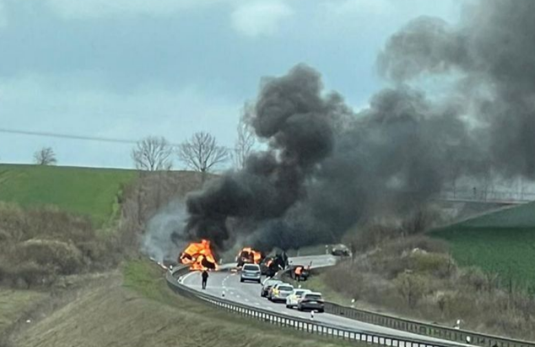 Teška nesreća u Njemačkoj: Sedam osoba poginulo, žrtve izgorjele u automobilima