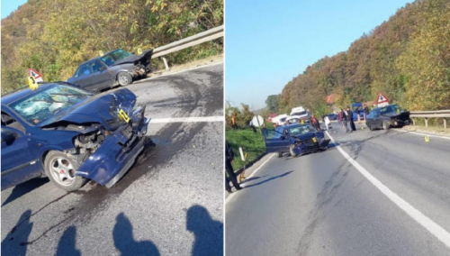 Teška saobraćajna nesreća kod Srebrenika: Dvije osobe povrijeđene