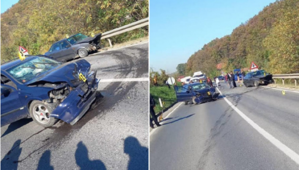 Teška saobraćajna nesreća kod Srebrenika: Dvije osobe povrijeđene