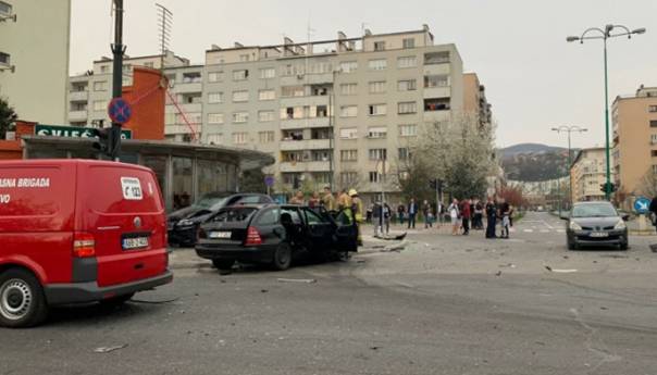 Teška saobraćajna nesreća na Čengić Vili u Sarajevu