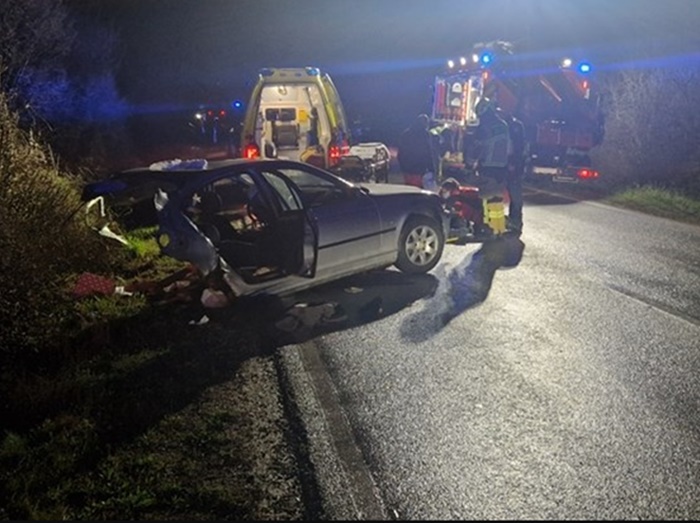 Teška saobraćajna nesreća u Istri: Dvije osobe teško, jedna lakše povrijeđena