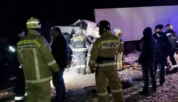 Teška saobraćajna nesreća u Rusiji, 11 poginulih