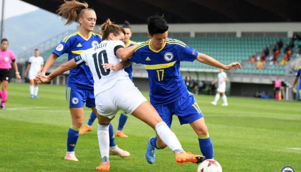 Težak poraz ženske nogometne reprezentacije BiH u Zenici od Italije