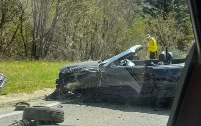 Težak sudar na Bradini, tri osobe prevezene u bolnicu