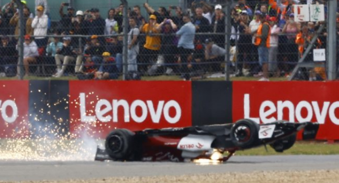 Težak udes na Silverstoneu, Oreol spasio život kineskom vozaču