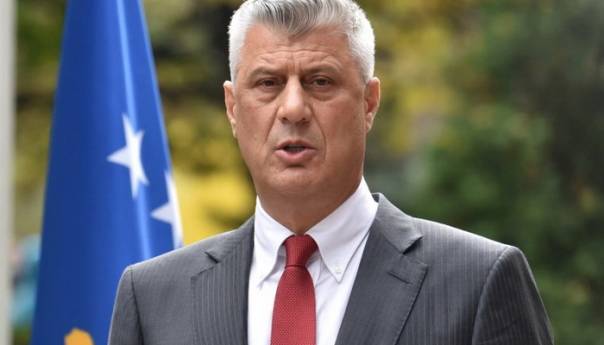 Thaci u ponedjeljak pred sud u Haag
