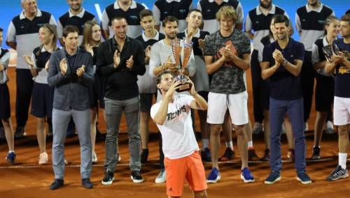 Thiem pobijedio Krajinovića i osvojio Adria Toura u Beogradu