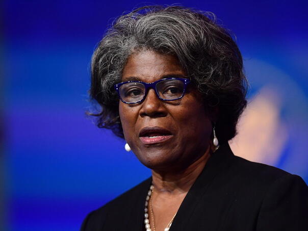 Thomas-Greenfield: Punopravno palestinsko članstvo u UN-u neće pomoći dvodržavnom rješenju