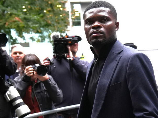 Thomas Partey pred sudom u Londonu zbog optužbi za silovanje
