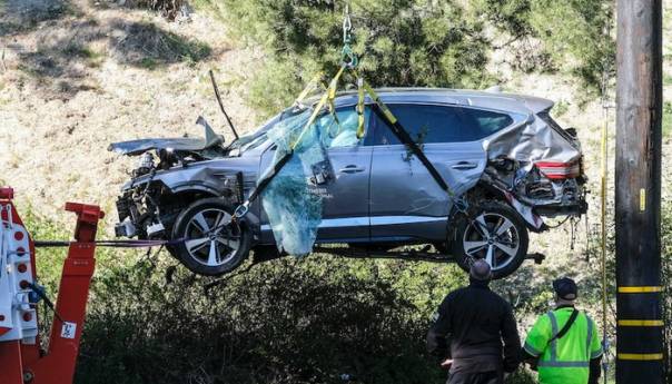 Tiger Woods vozio duplo brže od dozvoljenog