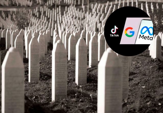 TikTok, Meta i Google pozvani na regulaciju negiranja genocida u Srebrenici