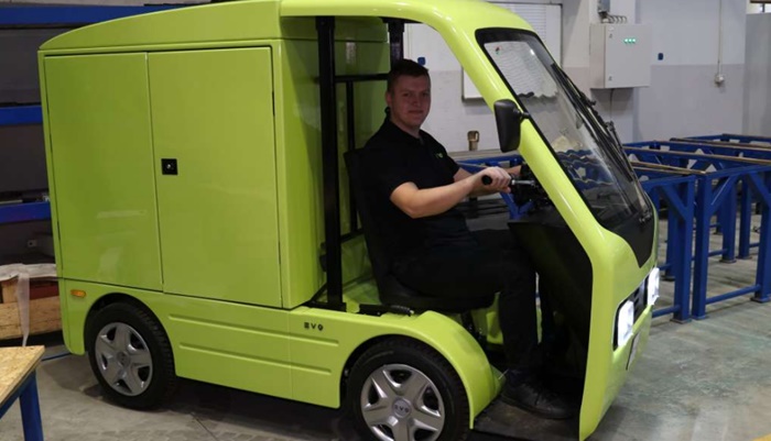 Tim mladih inžinjera napravio prvo bh. električno dostavno vozilo