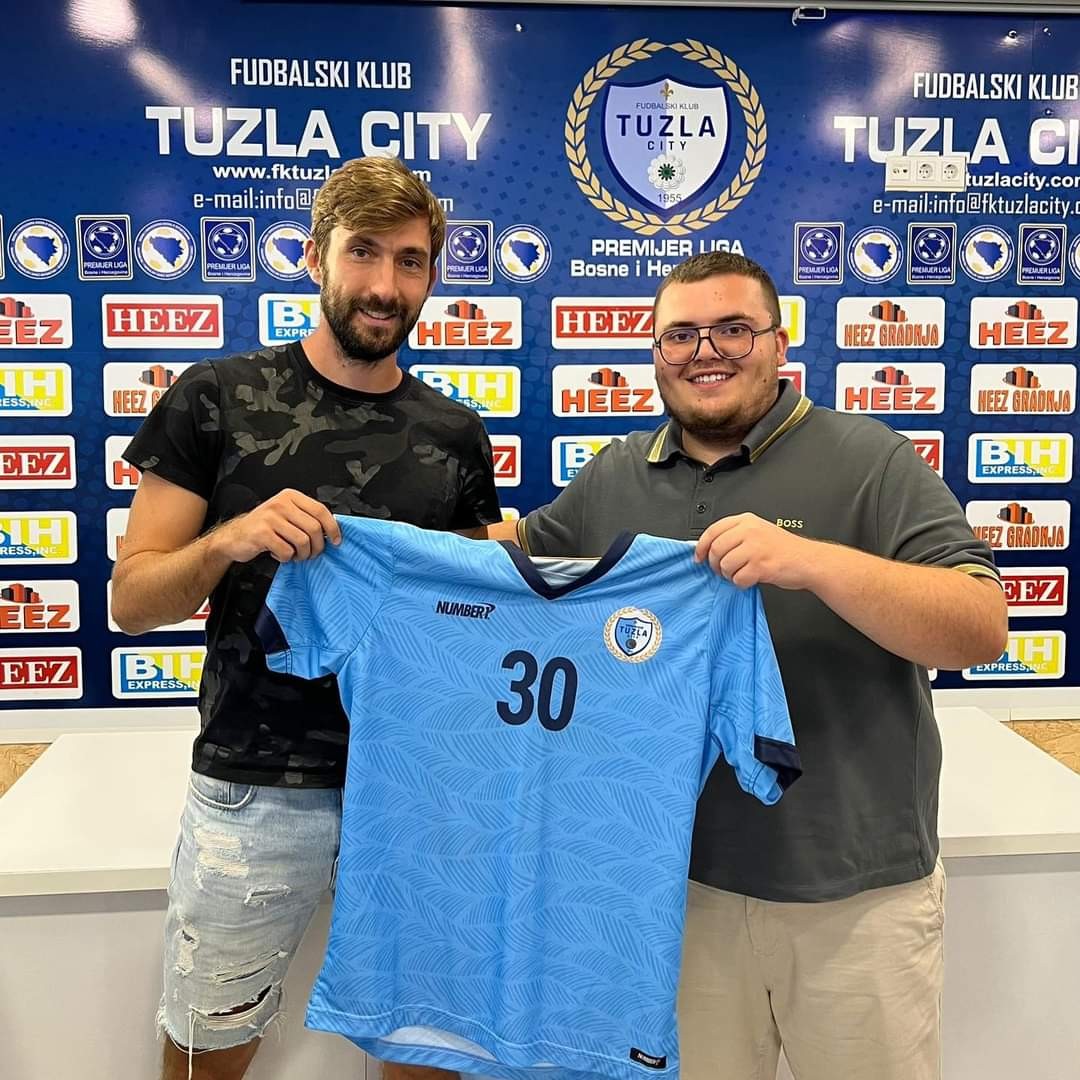 Tino Sven Sušić novi je fudbaler Tuzla Cityja
