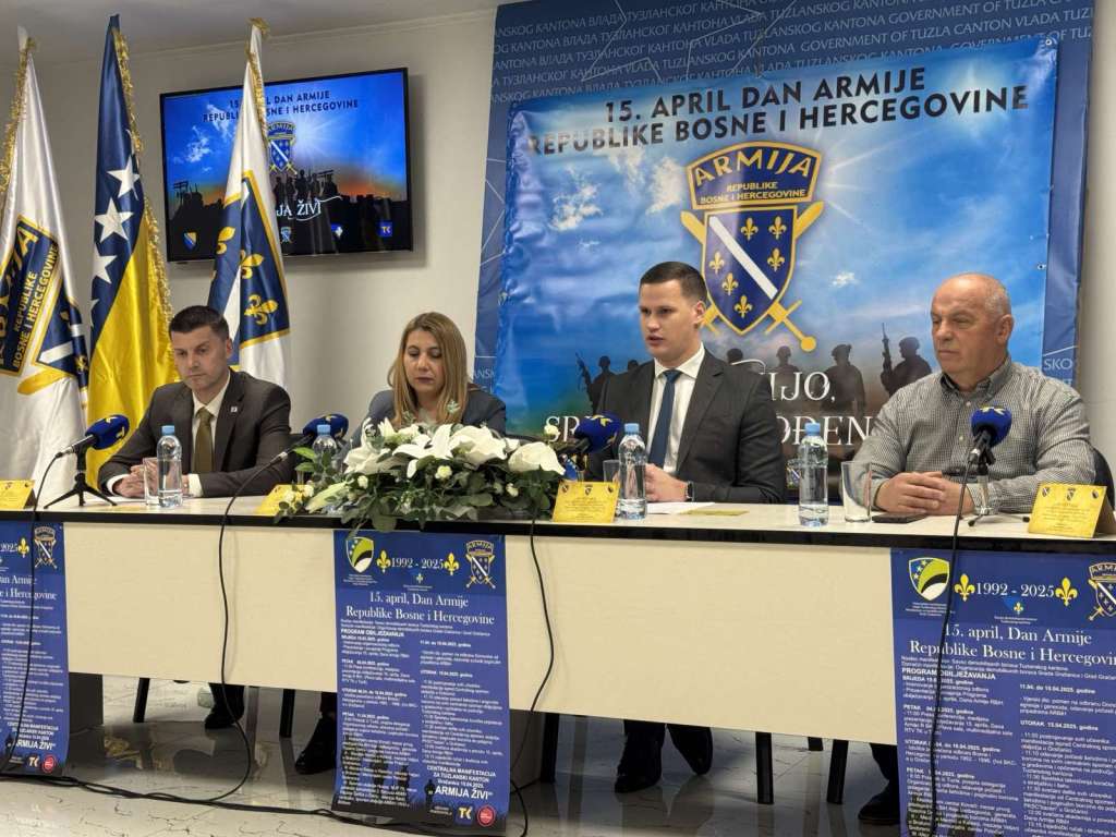 TK svečano obilježava 33. godišnjicu formiranja Armije R BiH, centralna manifestacija u Gračanici