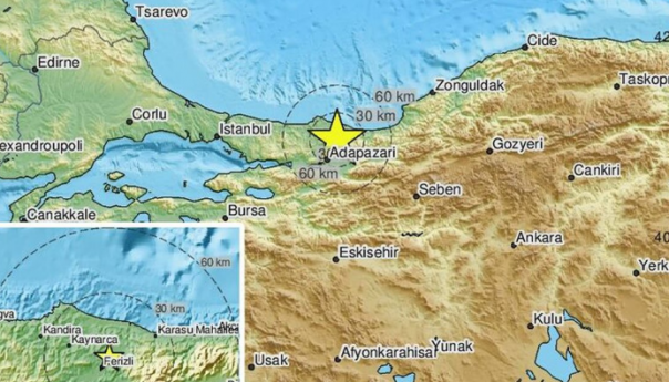 Tlo se ne smiruje: Snažan zemljotres kod Istanbula
