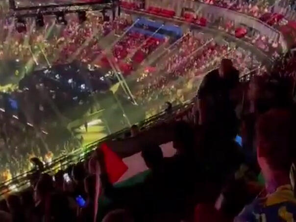 Tokom posljednje probe izraelske predstavnice u publici se zaviorile 'palestinke'