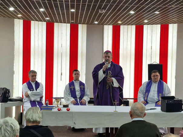 Tomo Vukšić posjetio Penzionerski dom sa stacionarom ZDK-a