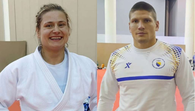 Toni Miletić i Larisa Cerić osvojili bronzane medalje u judou na Mediteranskim igrama