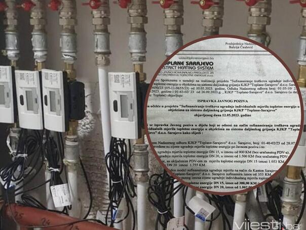 Toplane ispravile grešku: Građani će kalorimetre plaćati po nižoj cijeni