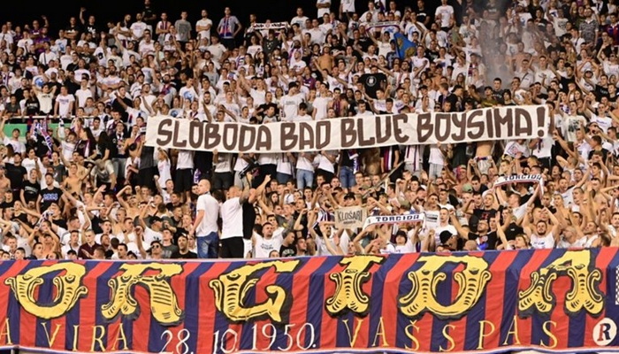 Torcida poslala poruku podrške BBB, ostatak Poljuda ih izviždao