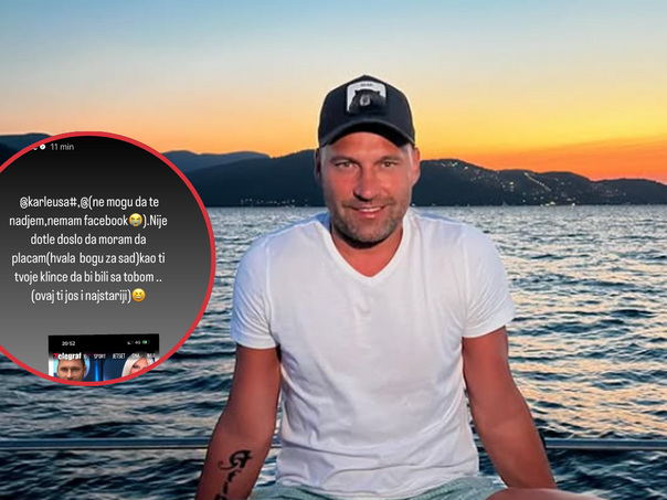 Tošić izvrijeđao Karleušu: Ne plaćam za to, kao ti klince da bi bili s tobom