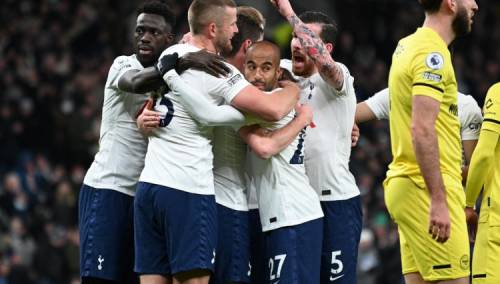 Tottenham slavio protiv Brentforda