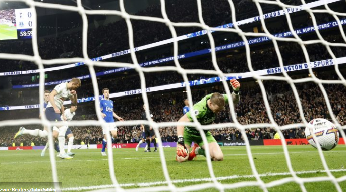 Tottenham srušio Everton velikim greškama golmana Pickforda