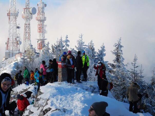 Tradicionalni novogodišnji uspon na vrh Trebevića 1. januara