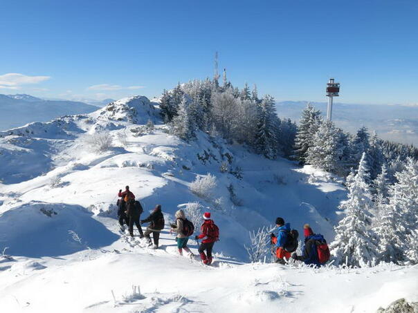 Tradicionalni novogodišnji uspon na vrh Trebevića 1. januara