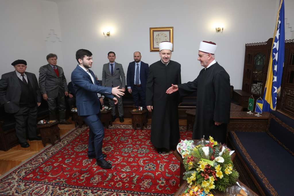 Tradicionalno bajramsko čestitanje kod reisa Kavazovića