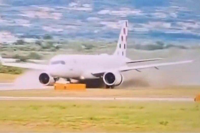 Tragedija izbjegnuta za dlaku: Objavljen snimak incidenta sa splitskog aerodroma