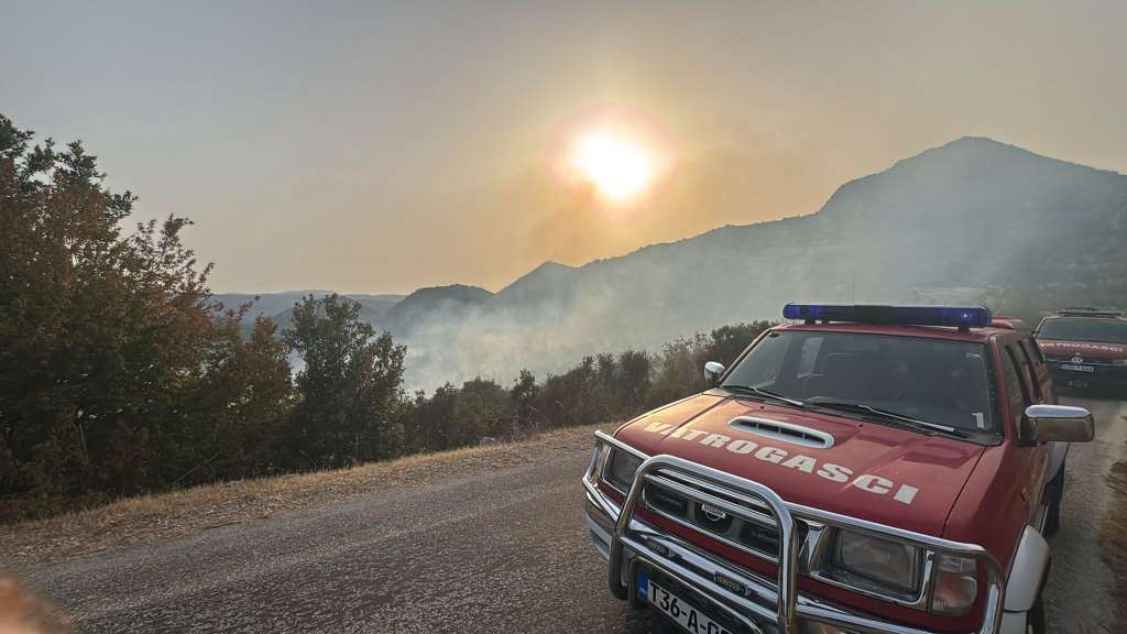 Tragičan prizor na požarištu kod Neuma: Vatrogasci pronašli beživotno tijelo