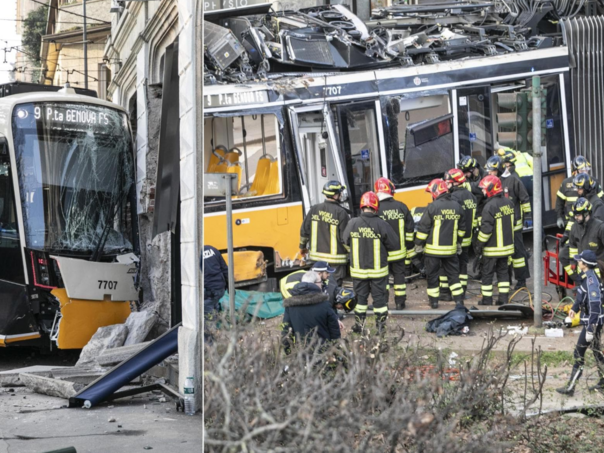 Tramvaj iskočio iz šina u Milanu: Jedna osoba poginula, najmanje 39 povrijeđenih