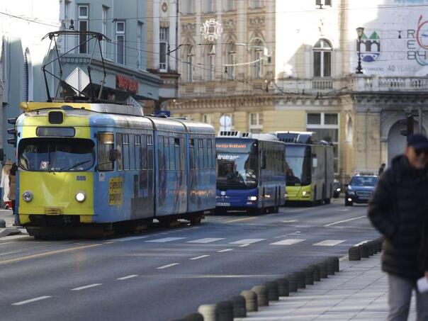 Tramvajski saobraćaj kratko obustavljen zbog saobraćajne nesreće