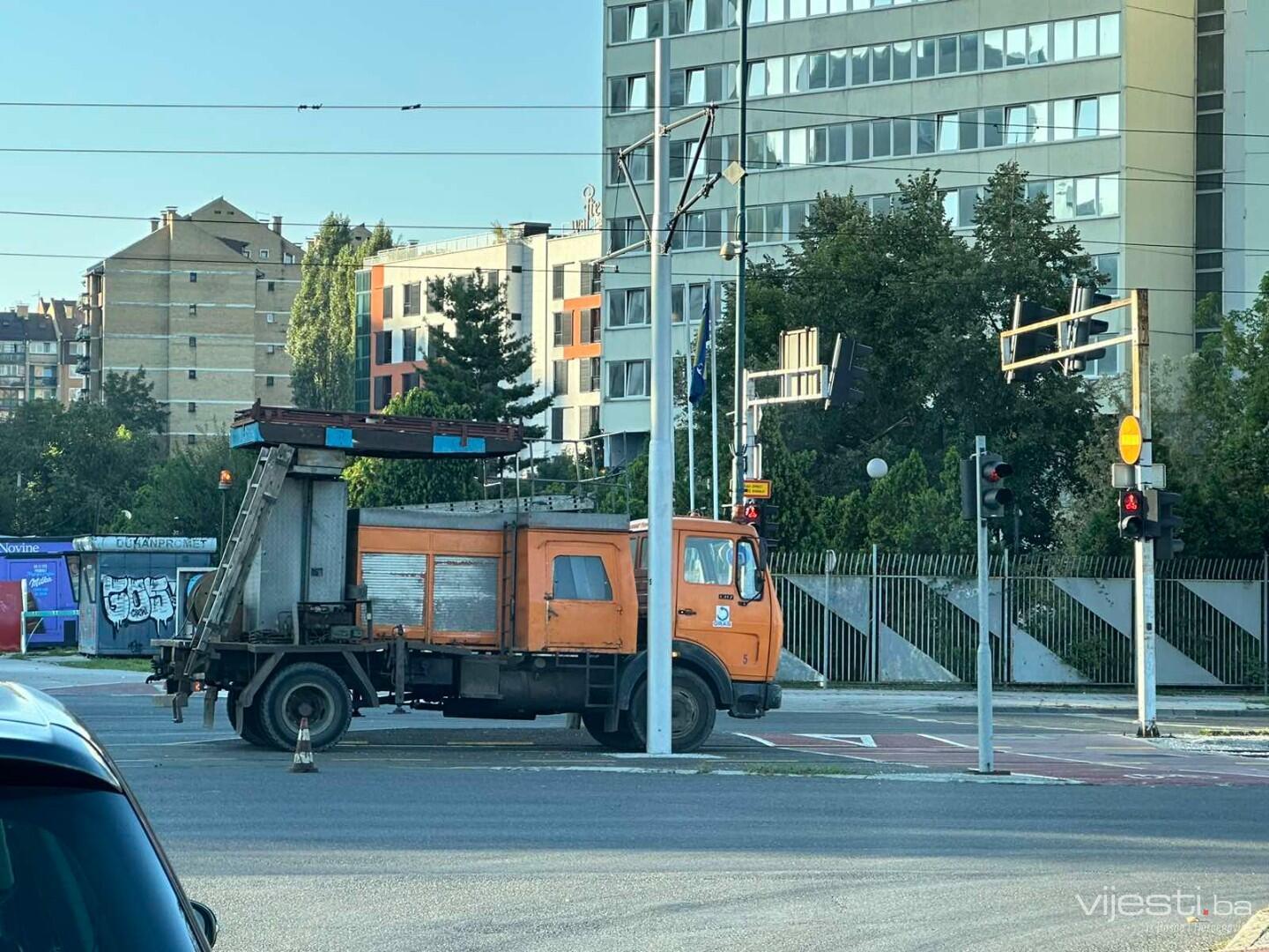Tramvajski saobraćaj nije u funkciji zbog kvara
