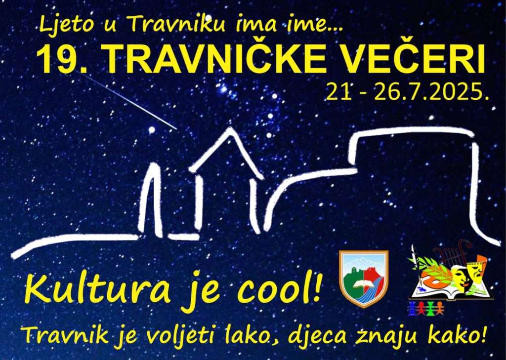 "Travničke večeri" na korzu od 21. do 26. jula