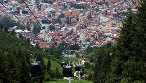Trebevićka žičara zatvorena za posjetioce 12. i 13. juna