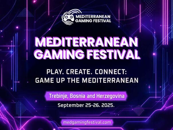 Trebinje 25. i 26. septembra domaćin prvog Mediterranean Gaming Festivala 2025.
