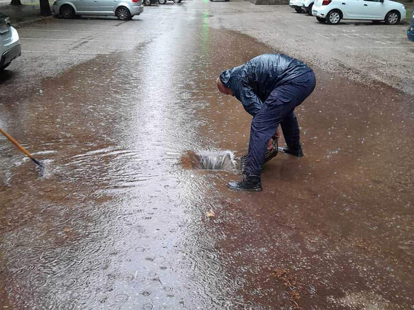 Trebinje: Voda ušla u nekoliko podruma, ali šteta je minimalna