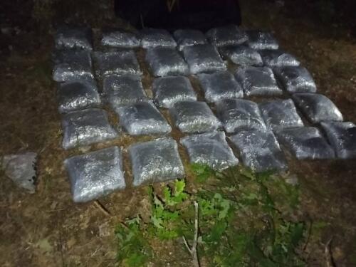 Trebinje: Zaplijenjena 33 kilograma droge, dvojica uhapšena