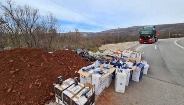 Trebinje: Zaplijenjene cigarete vrijedne 133.750 KM