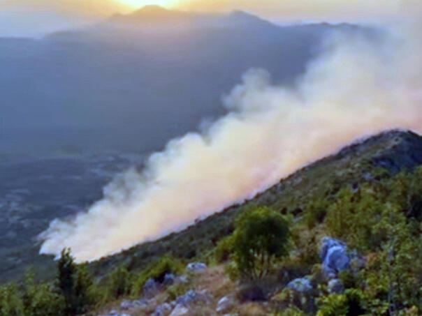 Trebinjski vatrogasci uspjeli odbraniti kuće
