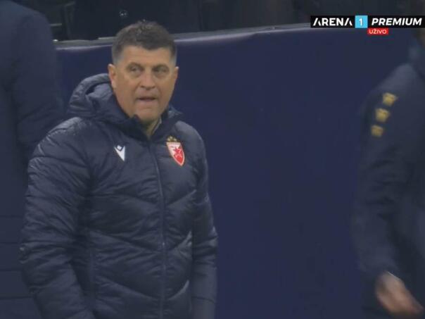 Trener Zvezde ljut nakon utakmice: Srpski narod je mali i ponosan