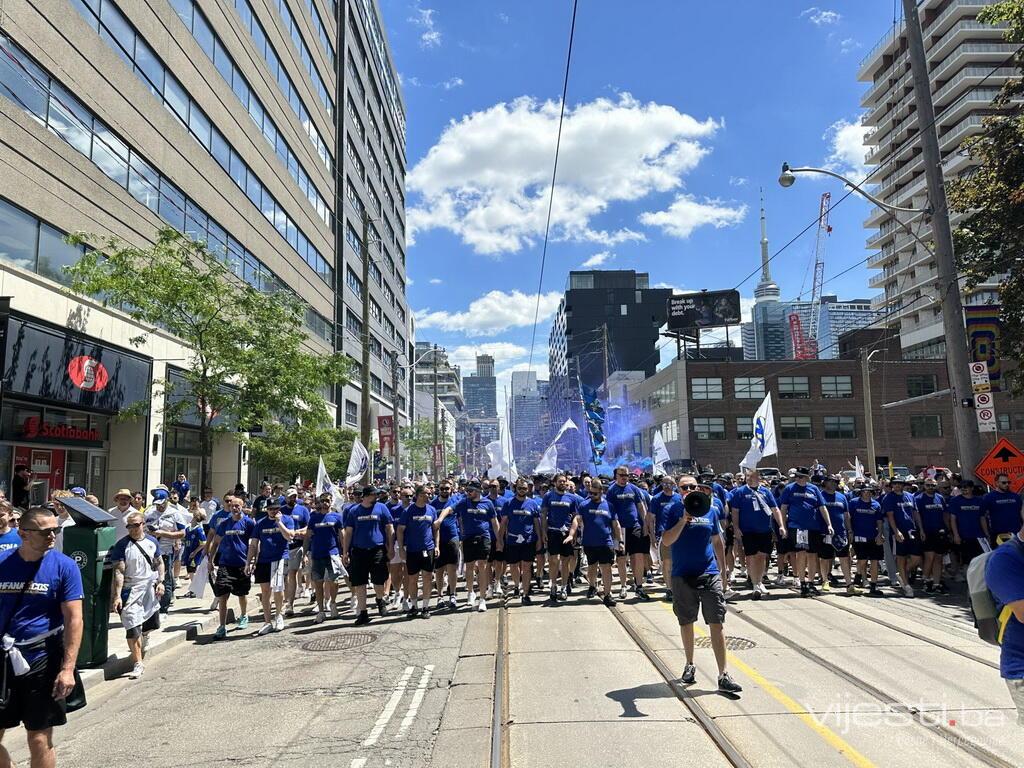 Trese se Toronto: BH Fanaticosi krenuli ka stadionu